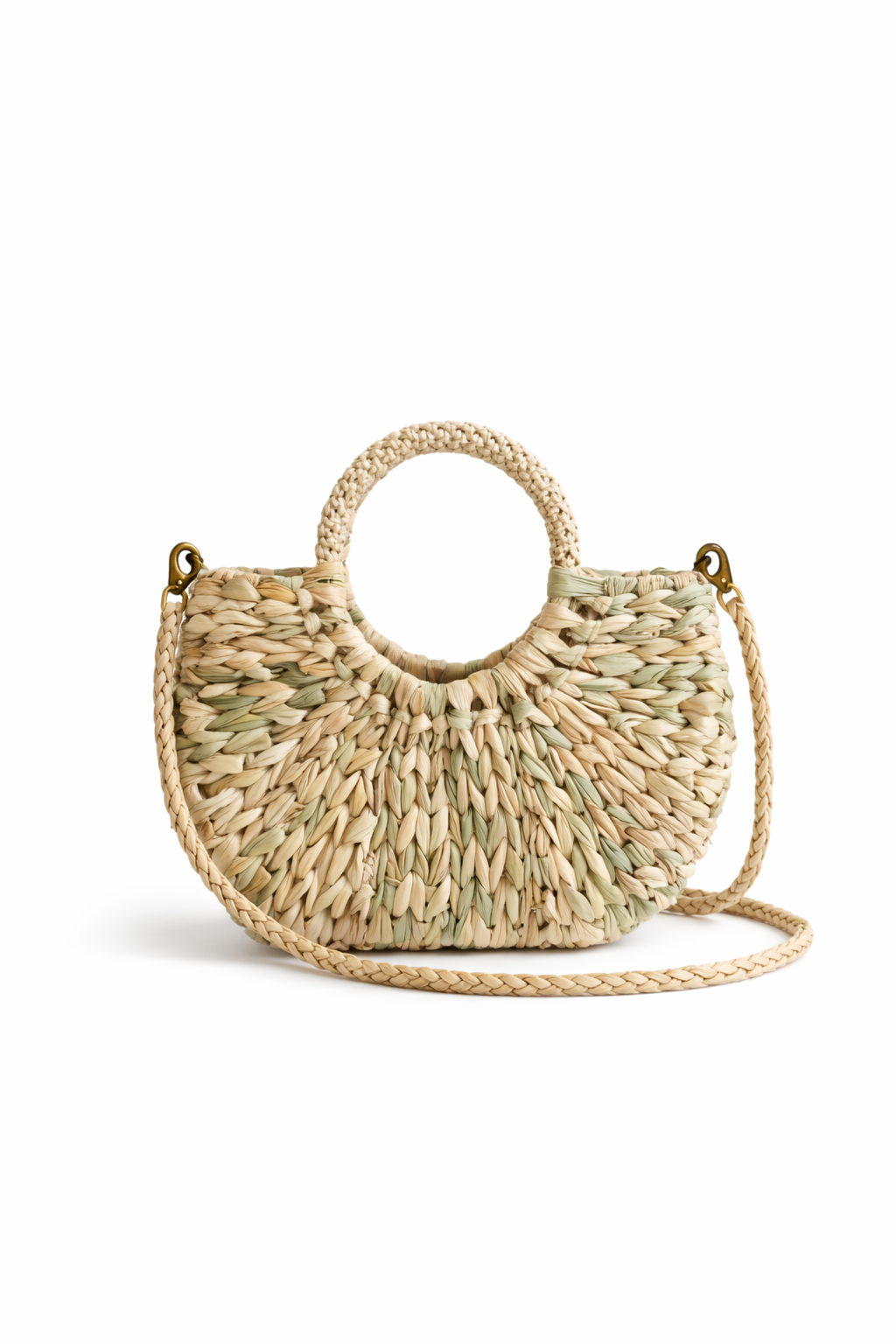 LUA Crossbody Straw Bag