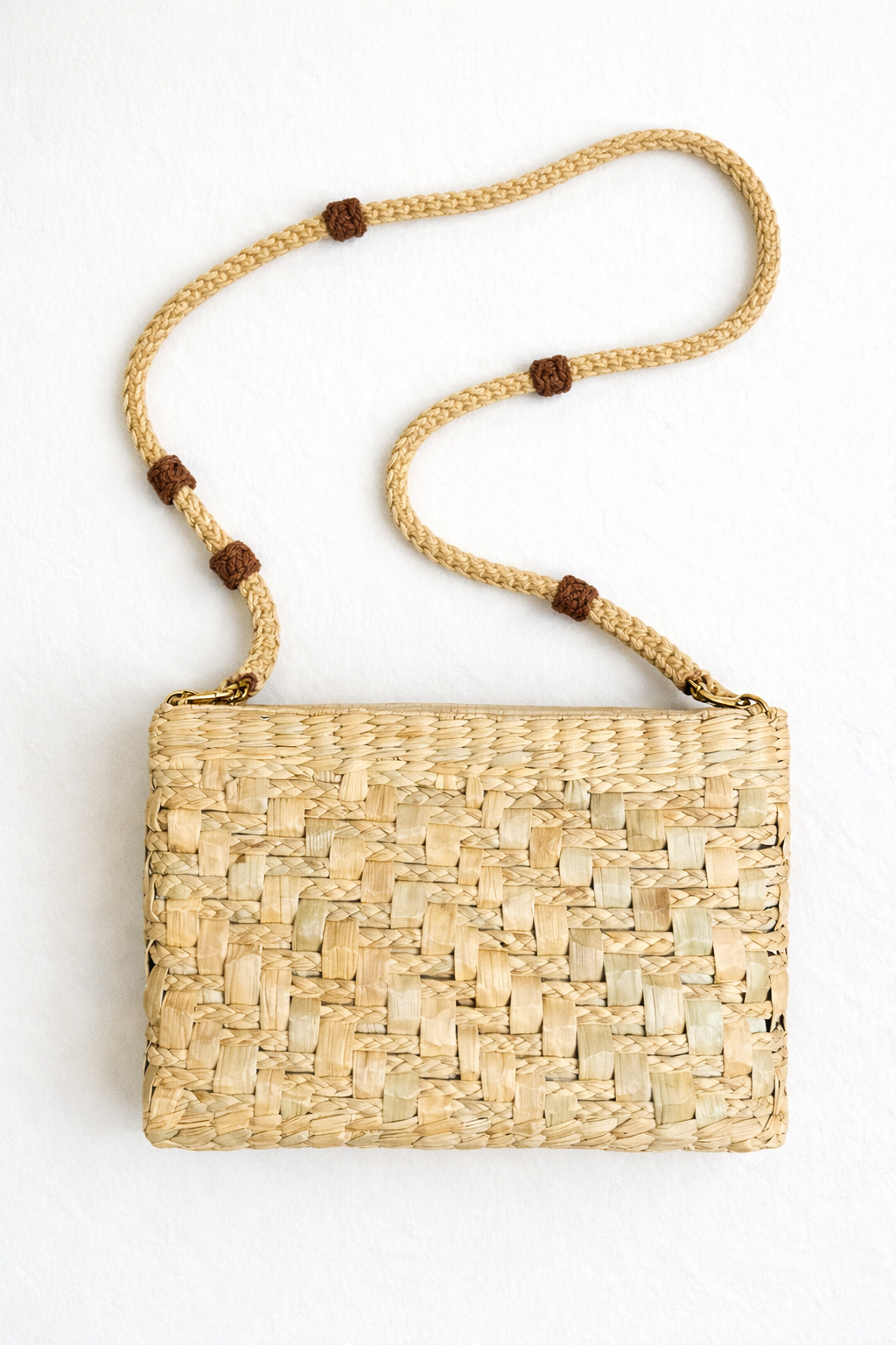 MARÉ Crossbody Straw Bag